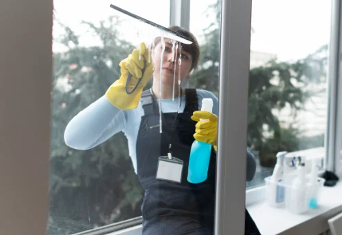 Nettoyage de vitres intérieures et extérieures à Sainte-Thorette